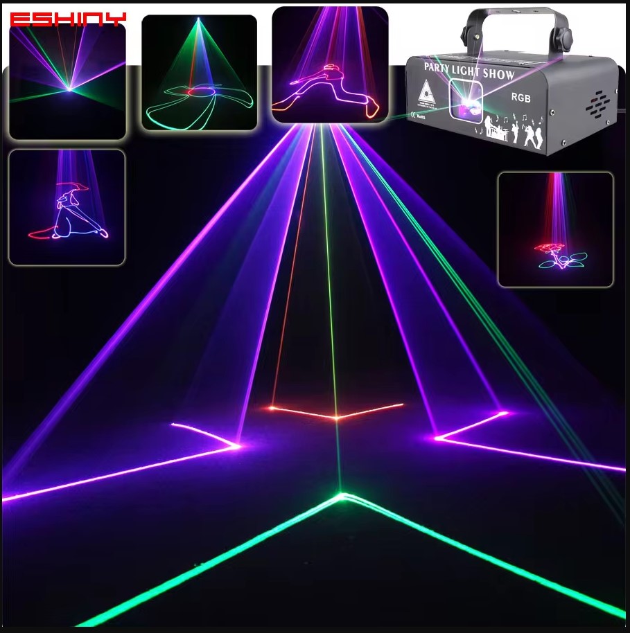 RGB Animatie Lasershow