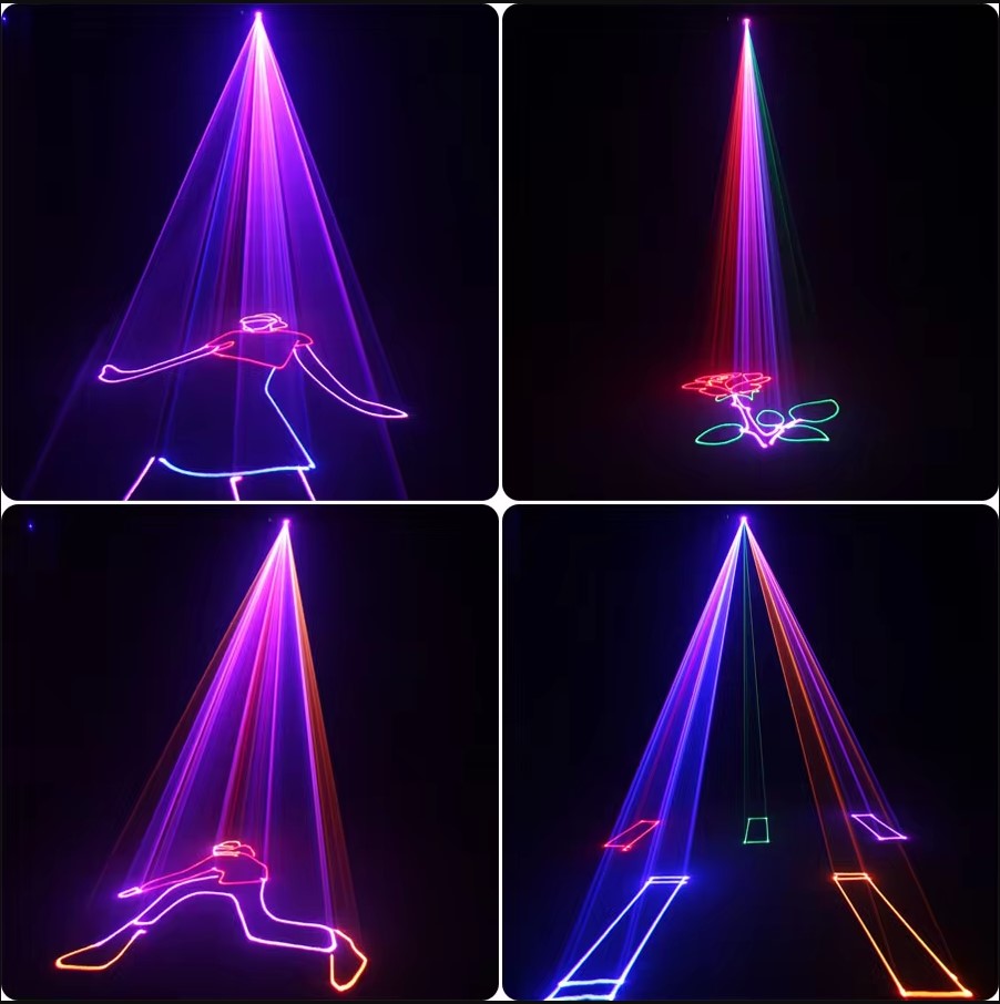 RGB Animatie Lasershow